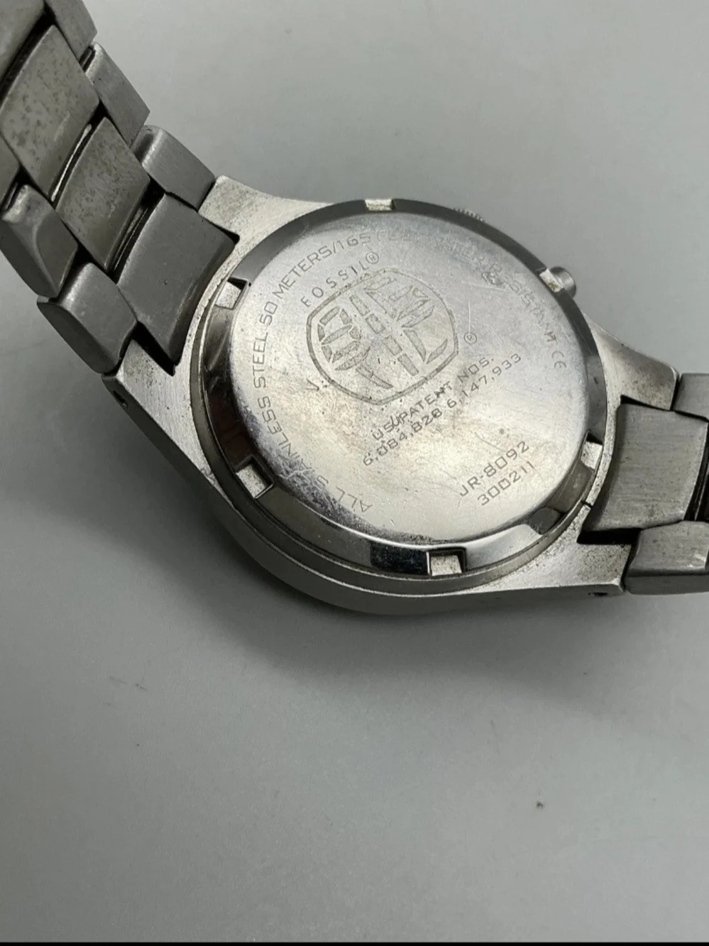 Fossil Women's Stainless Steel Blue Dial Analog Watch (Working)